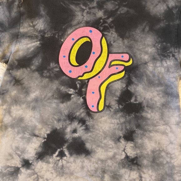 ODD FUTURE | Tie Dyed Doughtnut Cotton T-Shirt Small - Picture 2 of 6